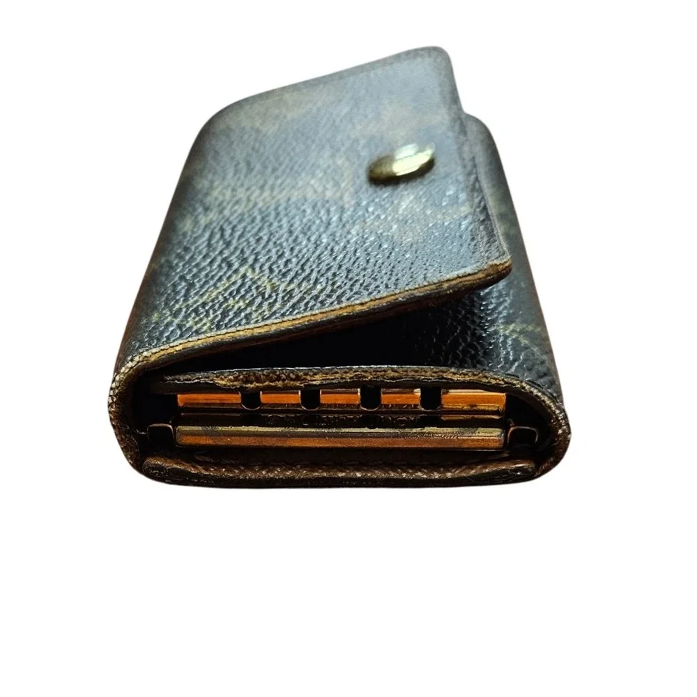 Authentic Louis Vuitton Monogram 4 Key Holder Multicles Case 2005 Vintage France - Picture 5 of 11